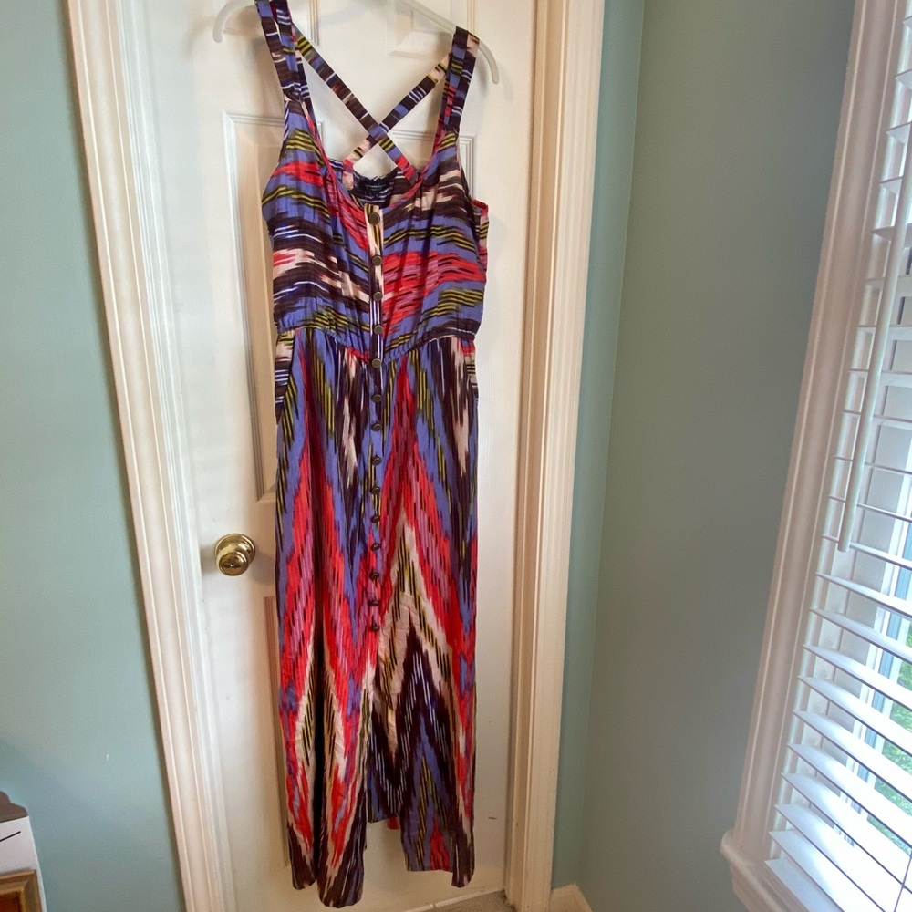 NWT Nanette Lepore Silk Maxi Dress Sz 8